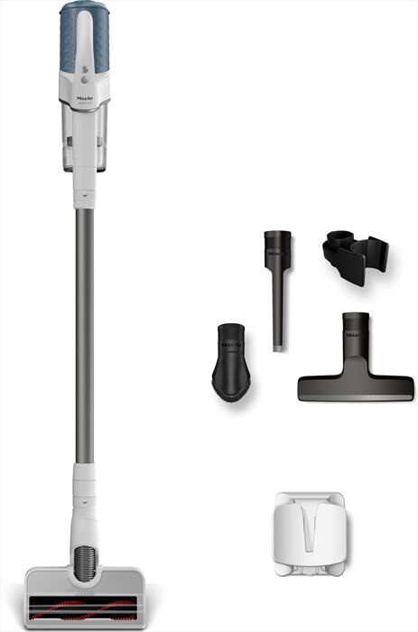 MIELE - Scopa elettrica DUOFLEX HX1-Blu, Bianco