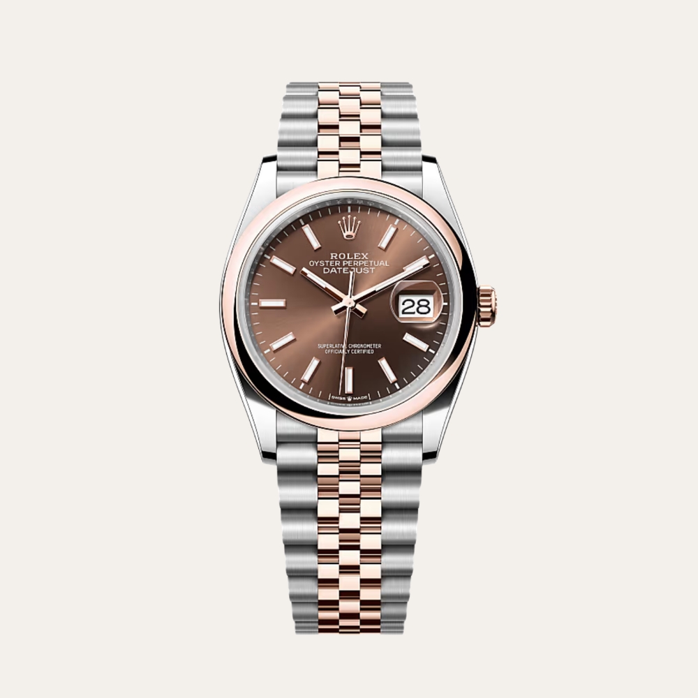 Rolex Datejust 36 mm Chocolate Dial 126201