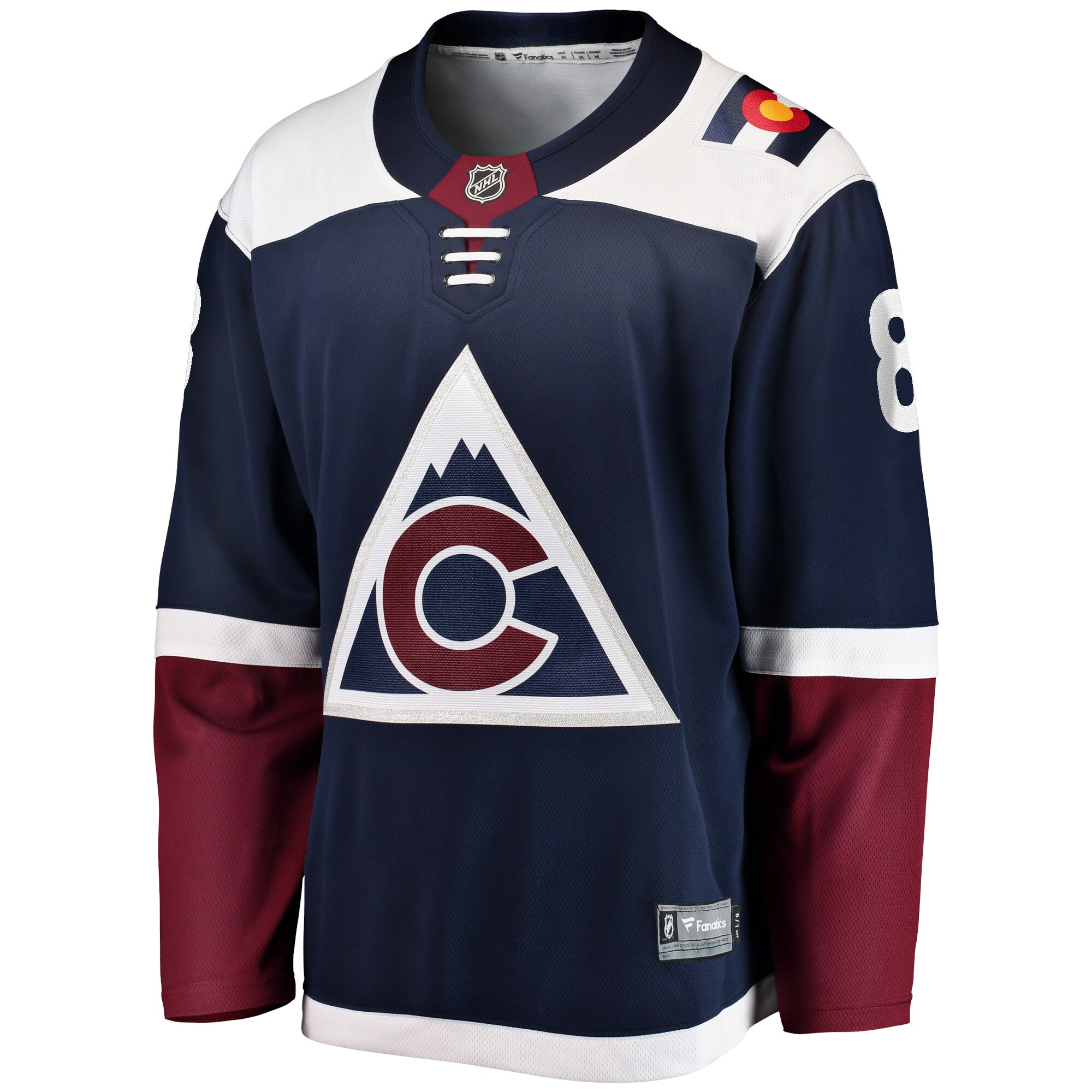 Cale Makar Colorado Avalanche Fanatics Alternate Premier Breakaway   Jersey – Navy