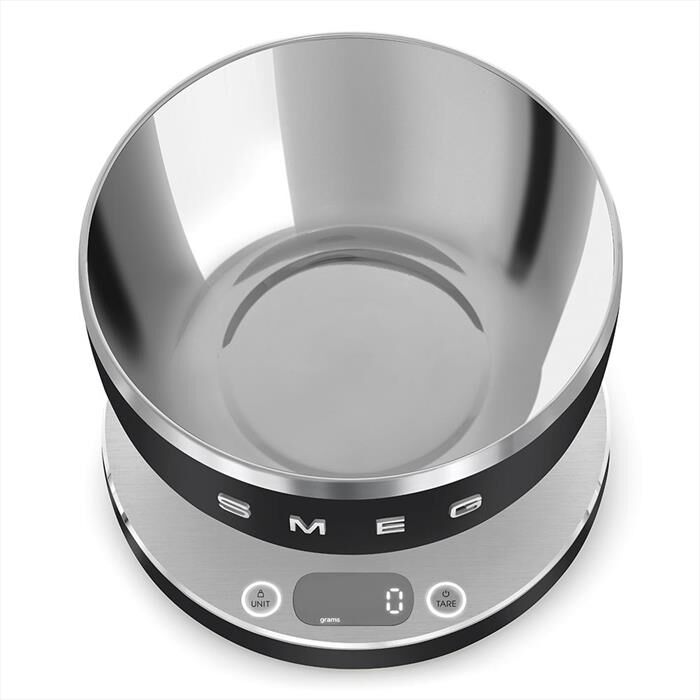 SMEG - Bilancia da cucina Linea Collezione KSC01BLMWW-Nero opaco