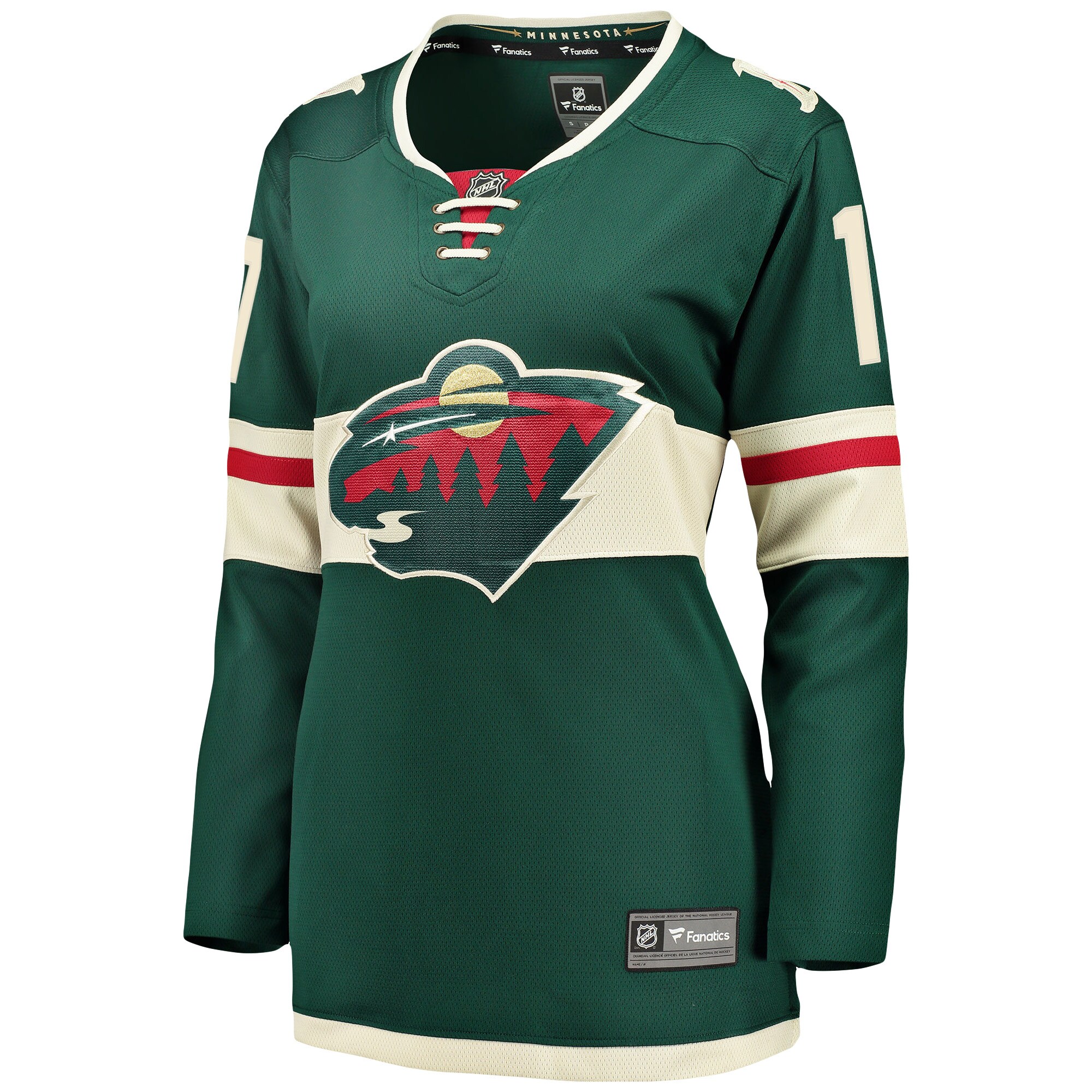 Marcus Foligno Minnesota Wild Fanatics Women’s Breakaway   Jersey – Green
