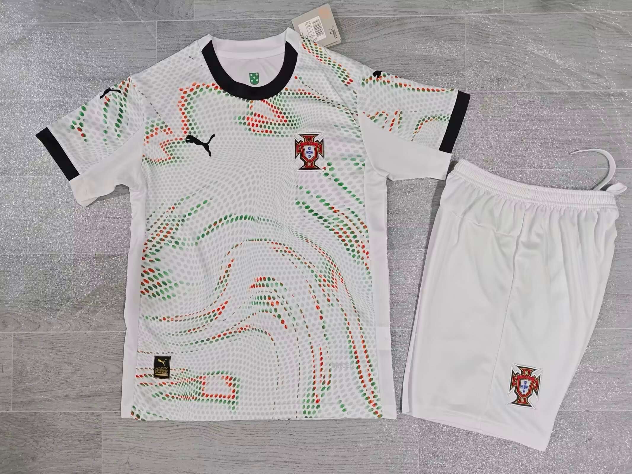 2025 Kids Size Portugal Away  Football Shirt 1:1 Thai Quality