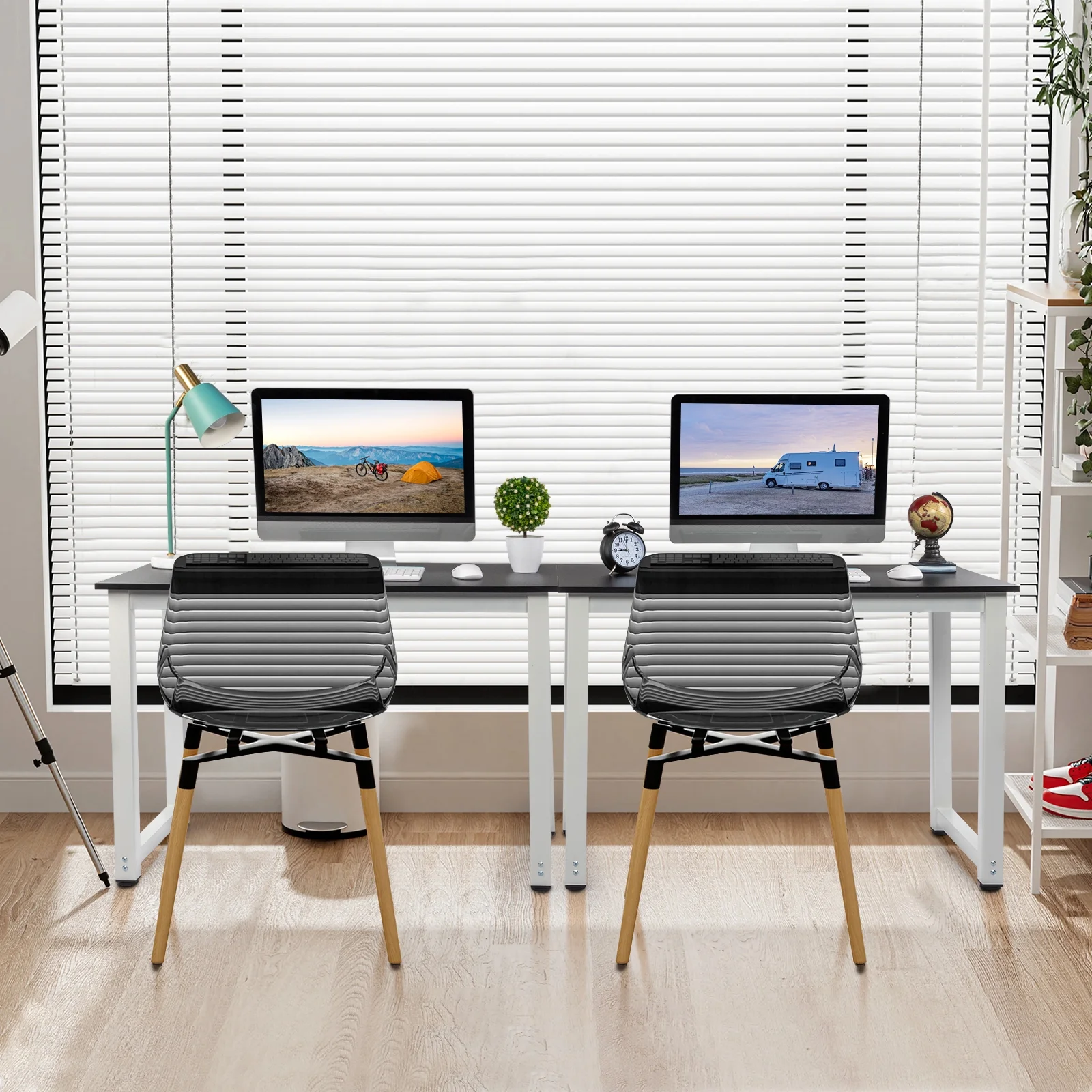 Ktaxon Wood Computer Desk PC Laptop Study Table Workstation Home Office Furniture