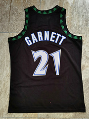Kevin Garnett Minnesota Timberwolves 21 Black MN