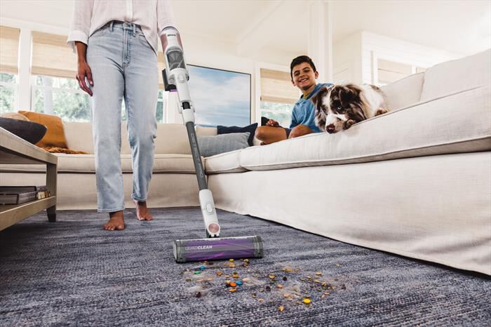 SHARK - ASPIRAPOLVERE SENZA FILO DETECT PRO IW1611EU-bianco/rosa/viola