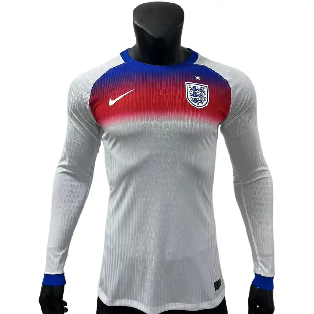 2025-26 England Long Sleeve Jersey - Player Version