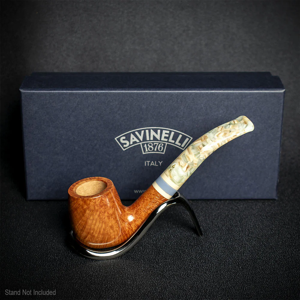 Savinelli Sasso Smooth 601 - 6mm Briar Pipe
