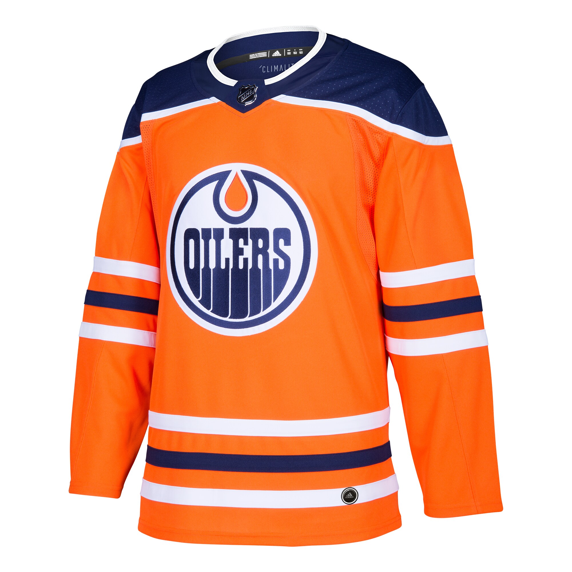 Edmonton Oilers  Home  Blank Jersey – Orange