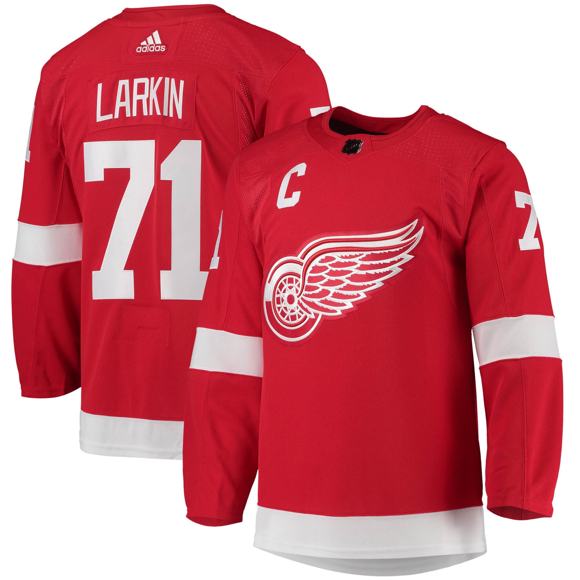 Dylan Larkin Detroit Red Wings  Home Primegreen    Jersey – Red