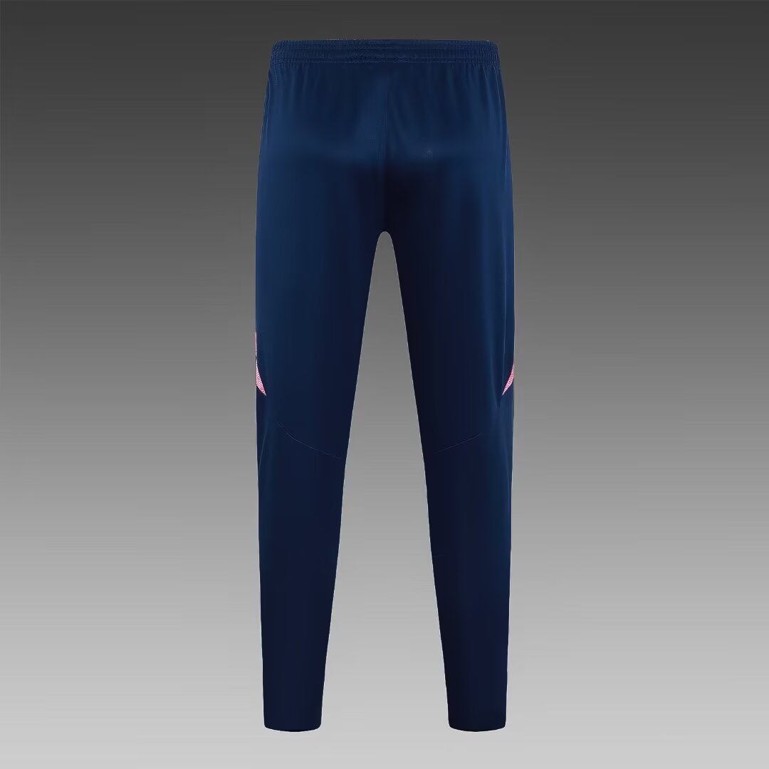 2024/2025 Real Madrid Half-Pull Training Suit Blue Football Shirt 1:1 Thai Quality