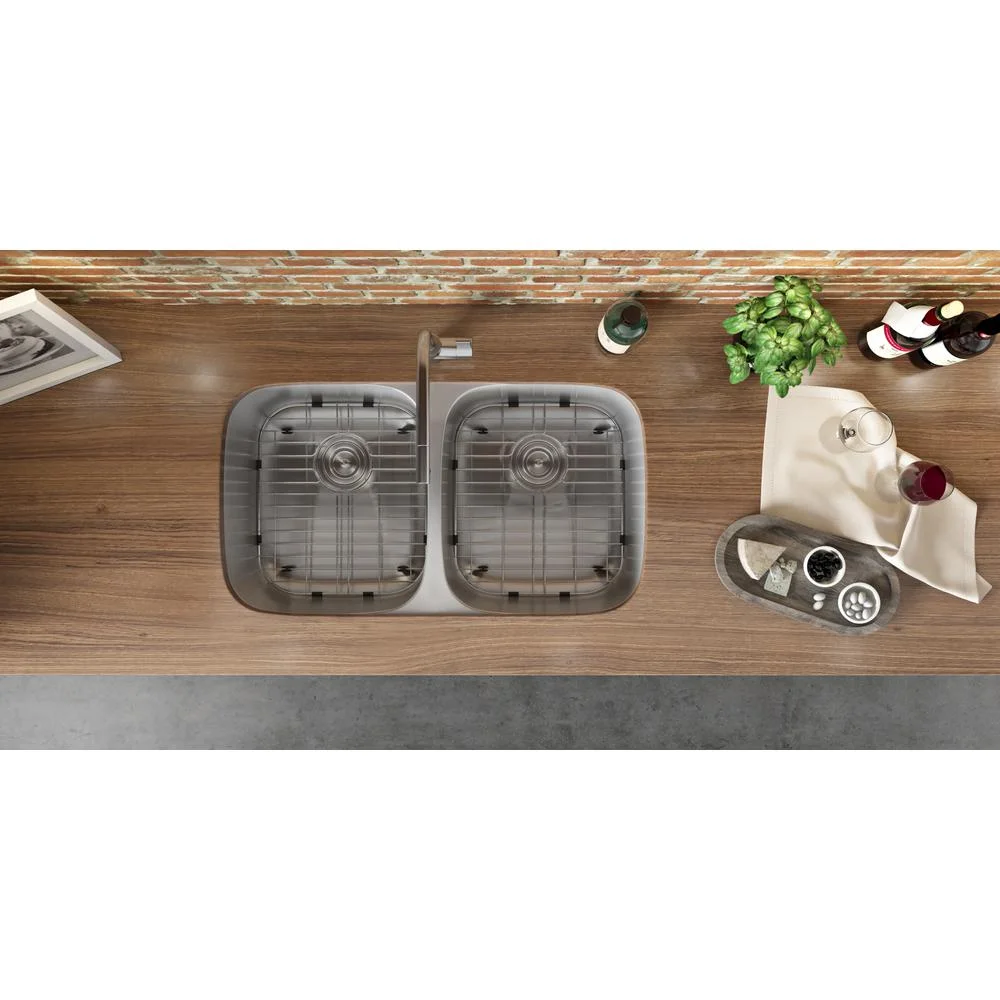 Ruvati 29-inch Undermount 50/50 Double Bowl 16 Gauge Kitchen Sink