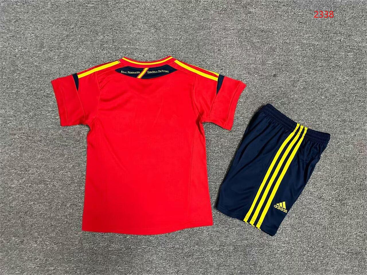 2012 Spain Home Retro Kit - Kids