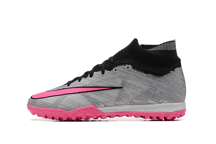 Assassin XV high-top fully knitted waterproof MD air cushion grass spike football shoes