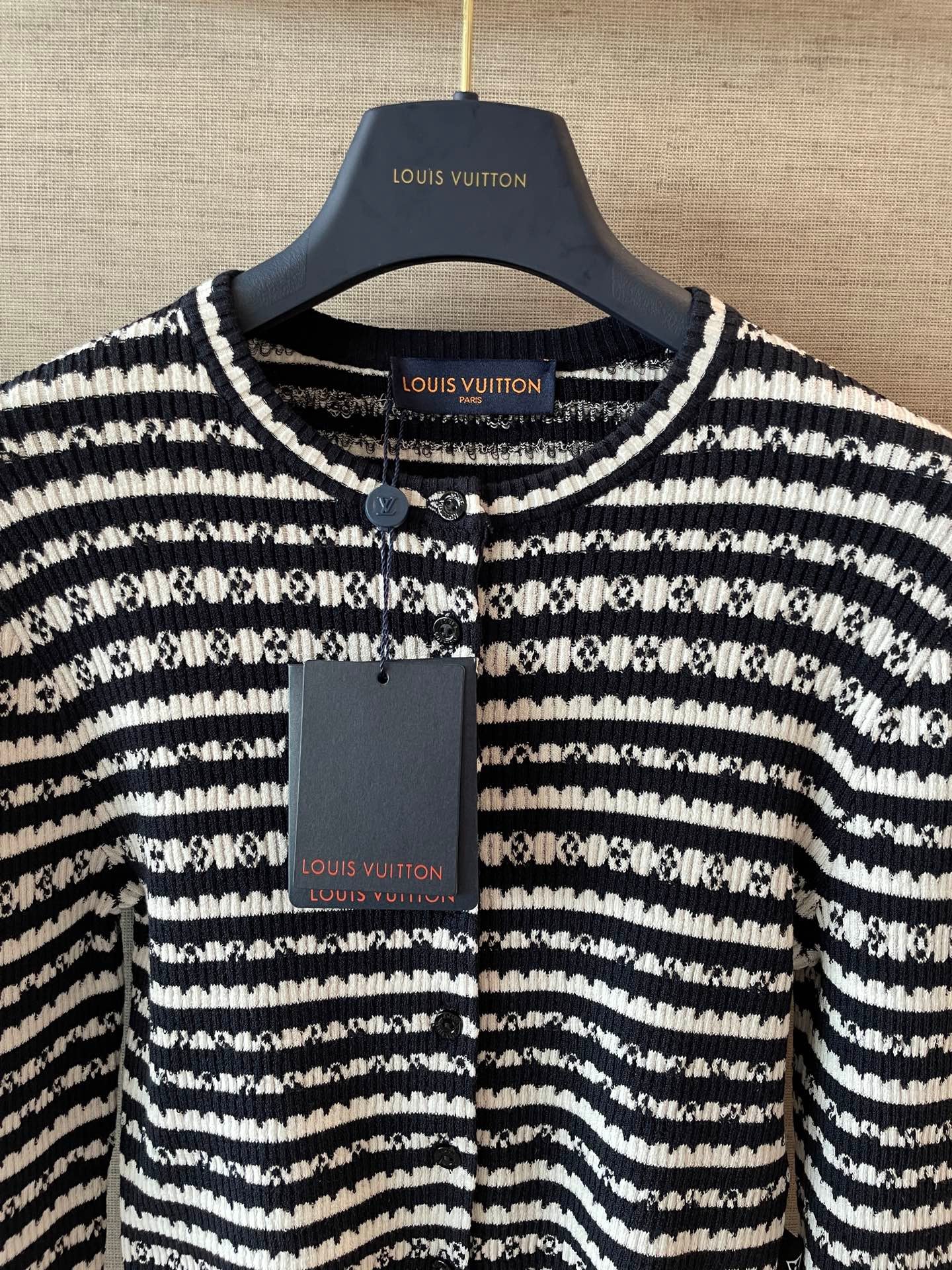 Crochet knitted cardigan