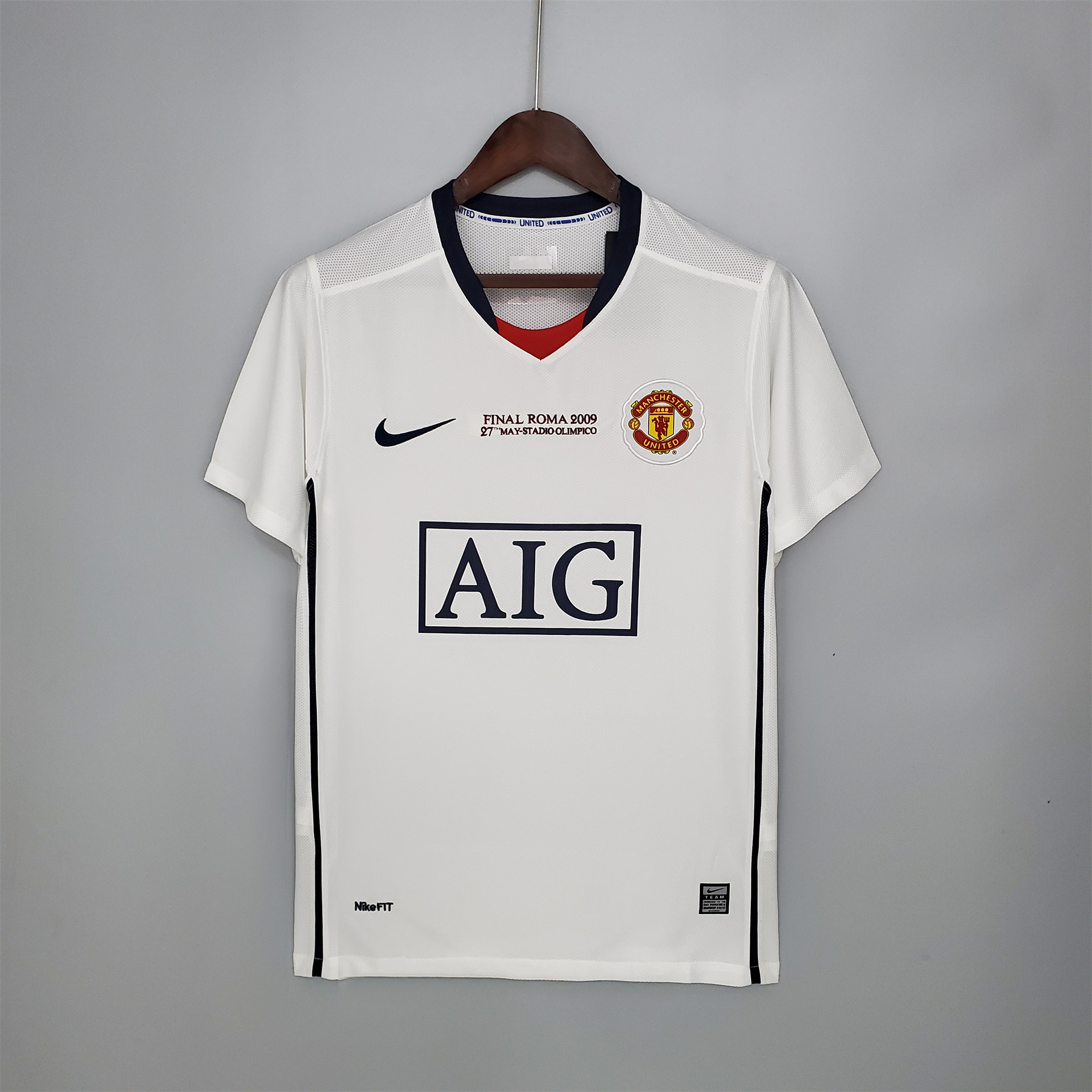 Retro Manchester United 08-09 Away Jersey - Champions League Final Version