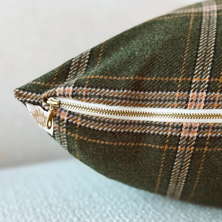 Charleston Plaid | Designer Pillow