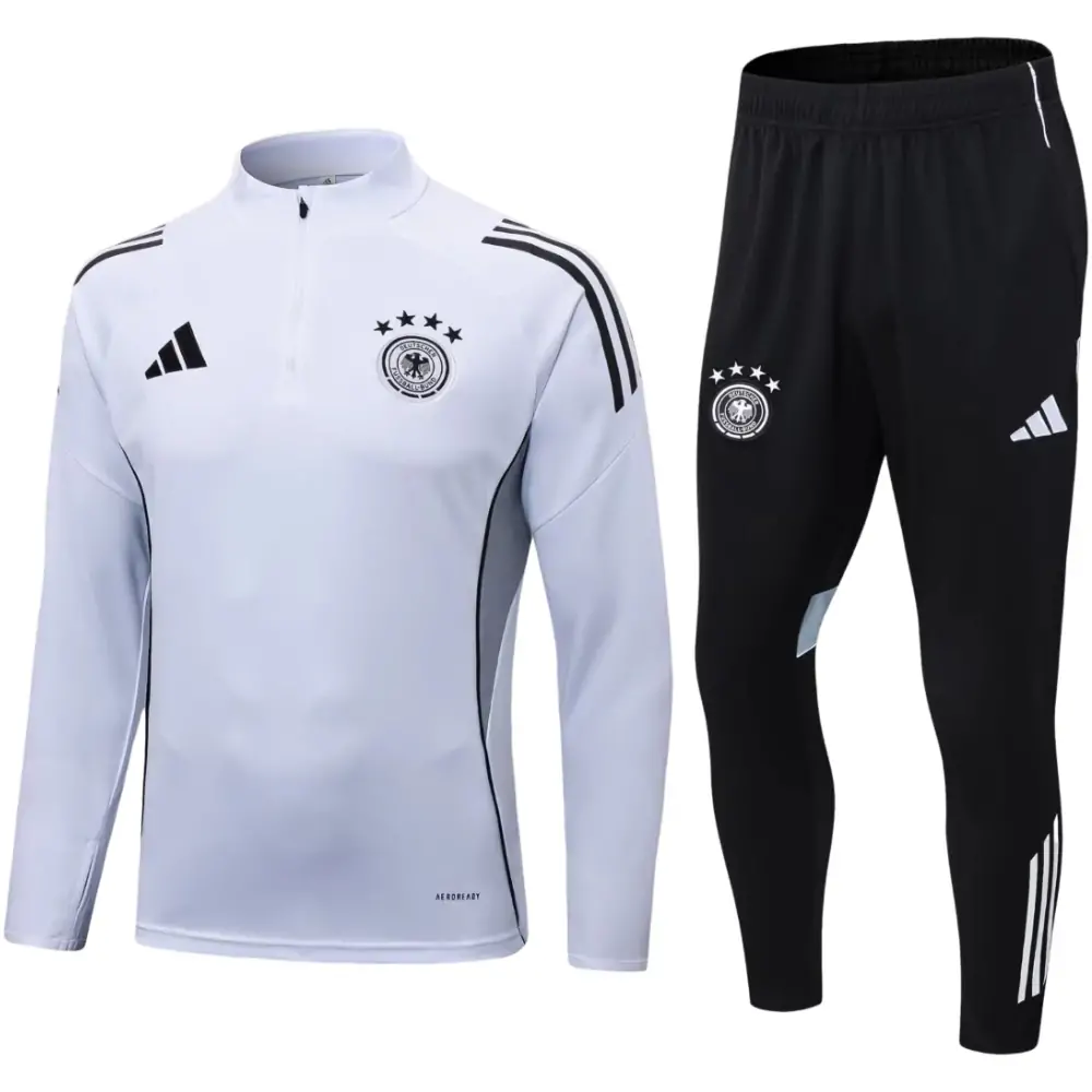 2025/26 Germany White Half-Zip Training Jersey