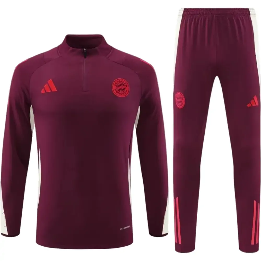 2024/25 Bayern Munich red long sleeve training jersey