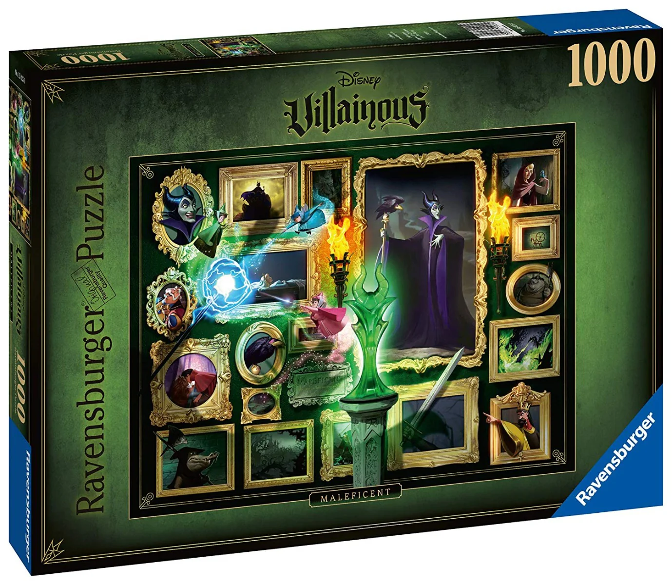 Ravensburger 15025 Disney Villainous Maleficent 1000 piece Jigsaw Puzzle