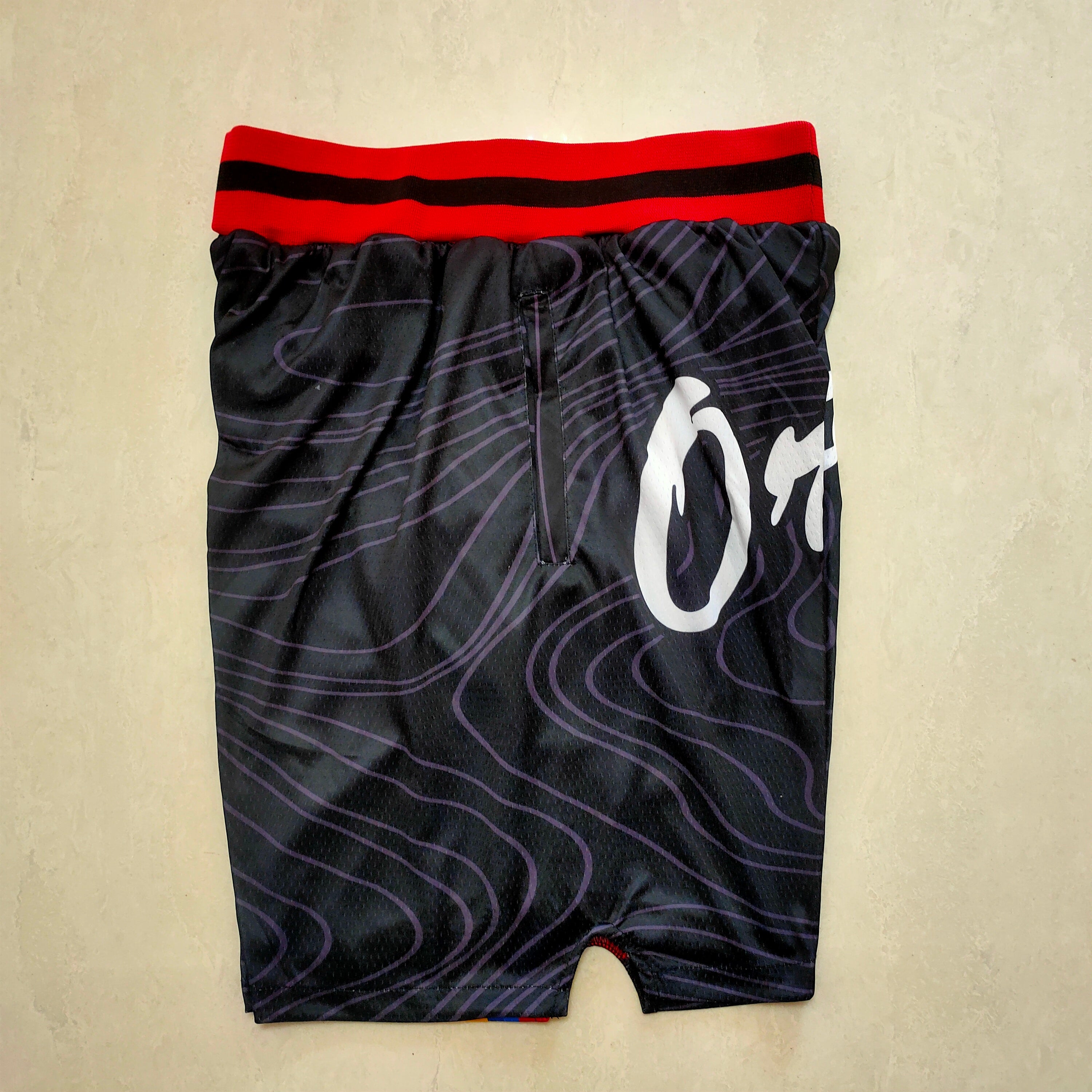 Portland Trail Blazers Heat Transfer Printed Black Pocket Pants