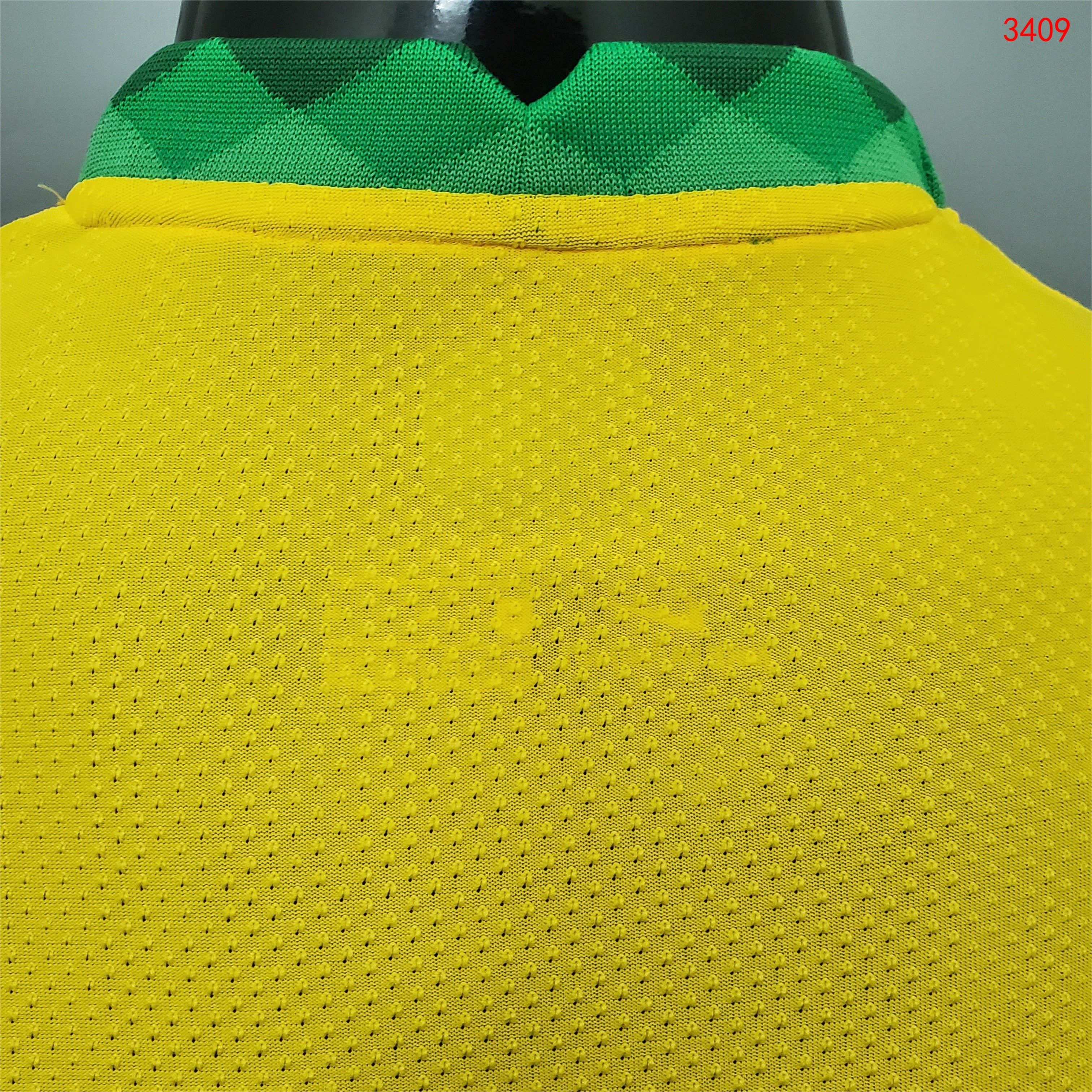 2020 Brazil Home Jersey - Player Edition