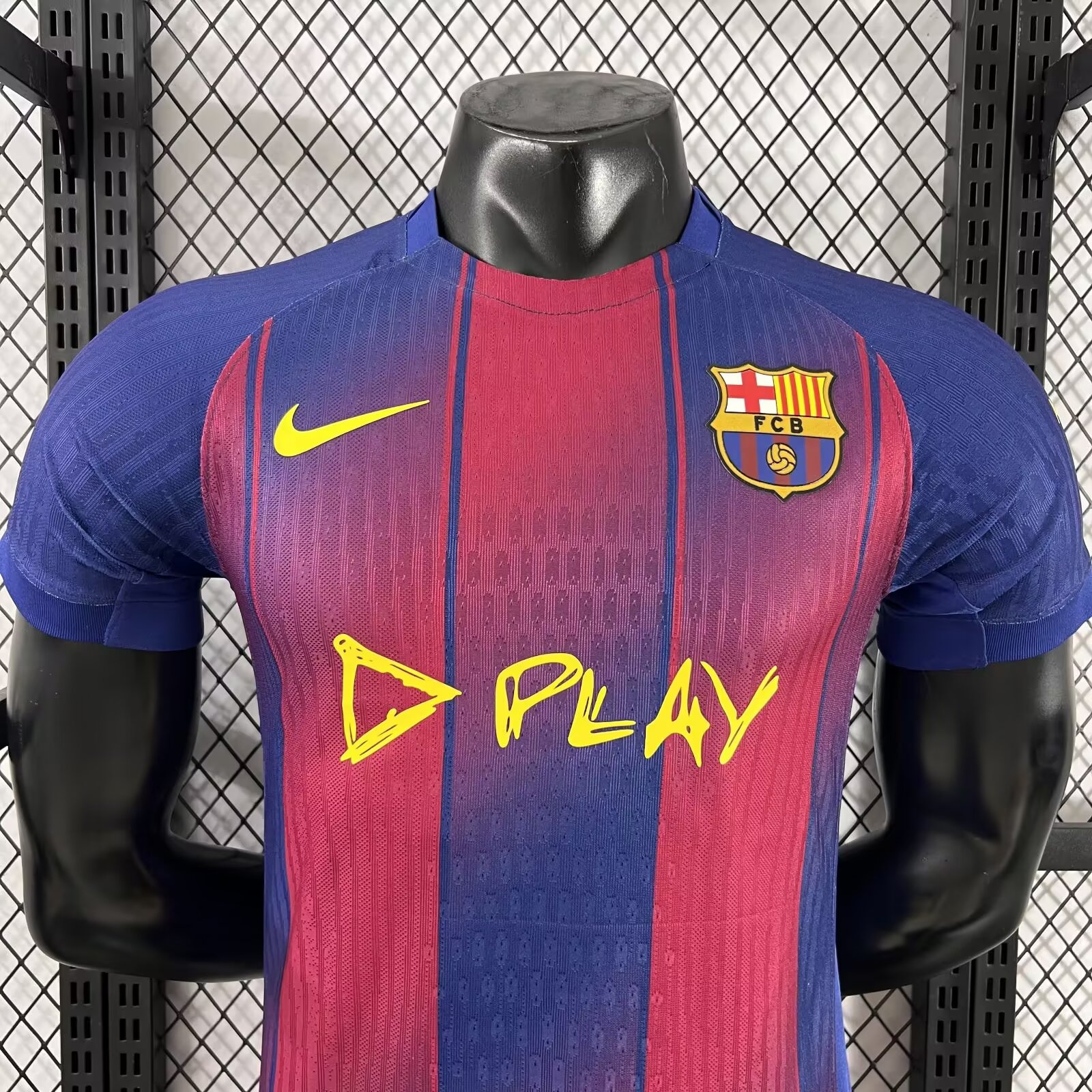 2025-26 Barcelona Home Stadium New Special Advertisement Jersey - Player Edition