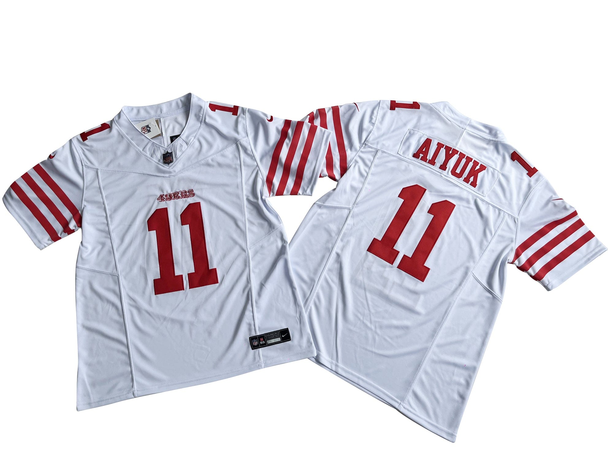 San Francisco 49ers 11# Brandon Aiyuk Nike Vapor F.U.S.E. Limited Jersey
