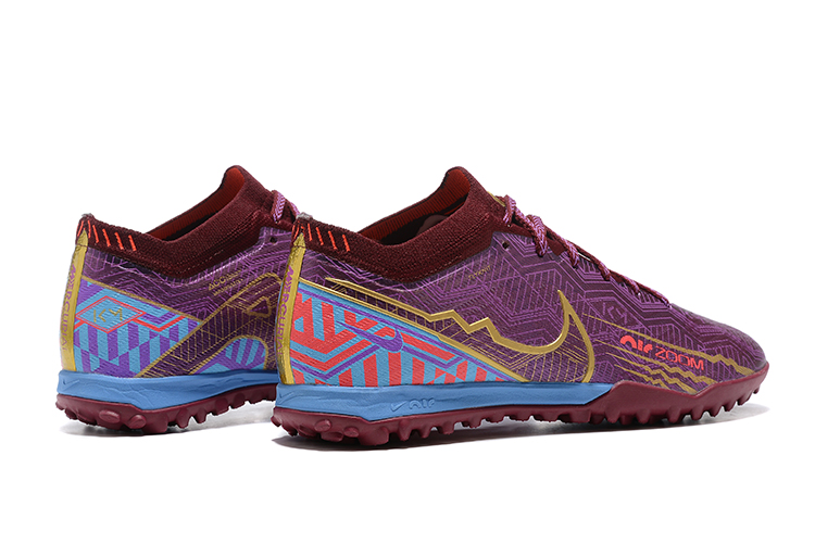 Assassin 15th generation low-top fully knitted waterproof MD air cushion grass spike football shoes