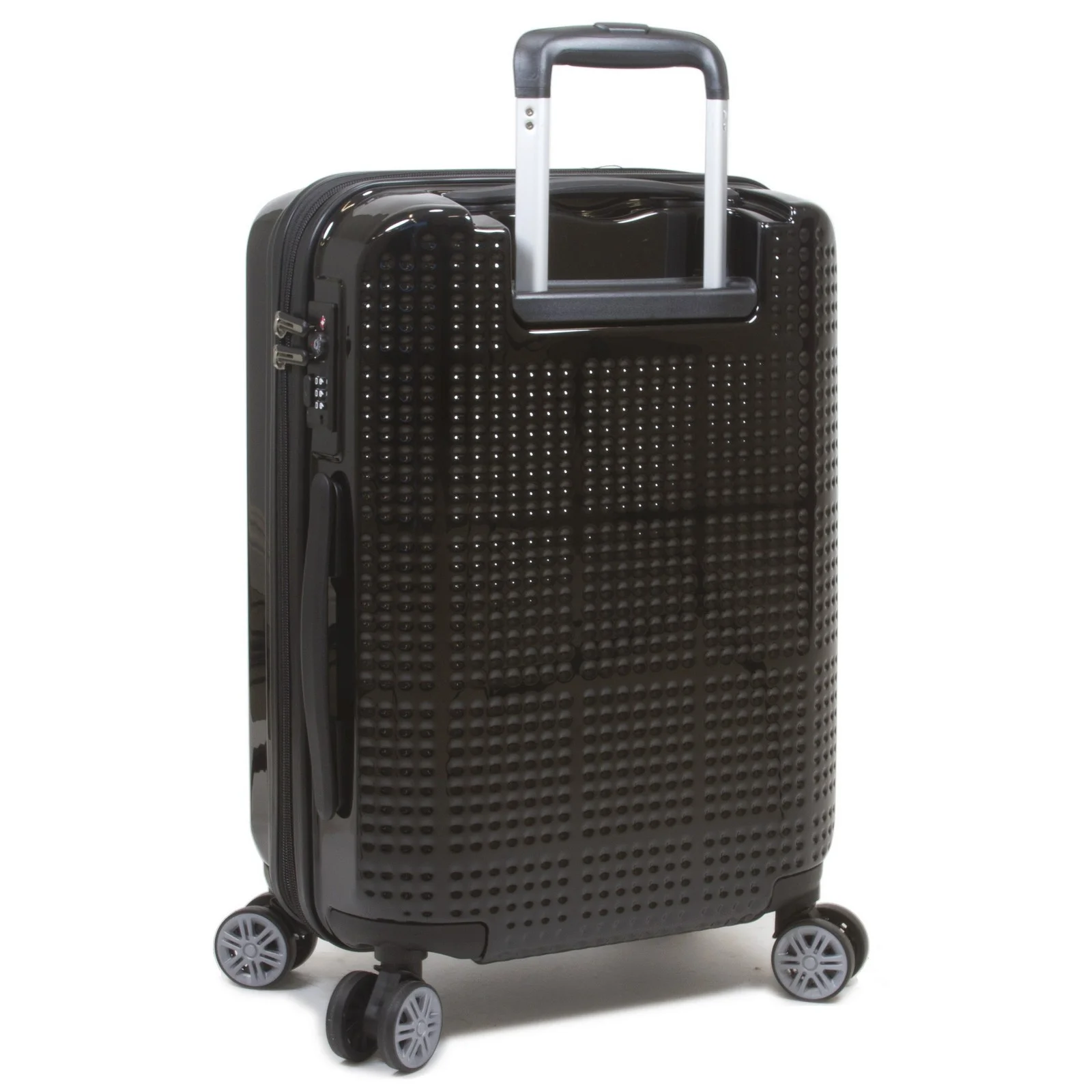 Dejuno Speck Hardside 3-Piece Expandable Spinner Luggage Set - Blue