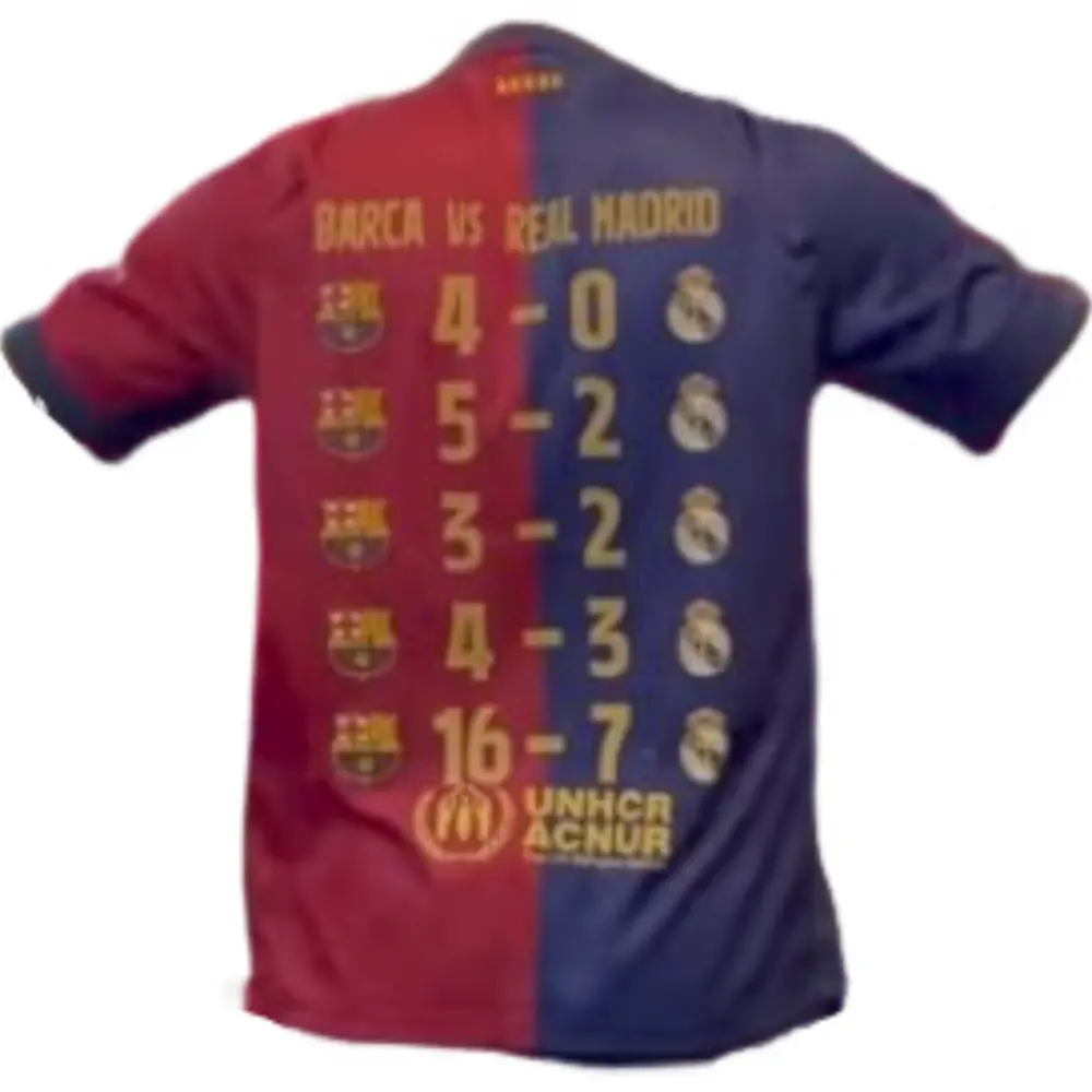 2024-25 Barcelona Special Customized Match Score - Fan Edition