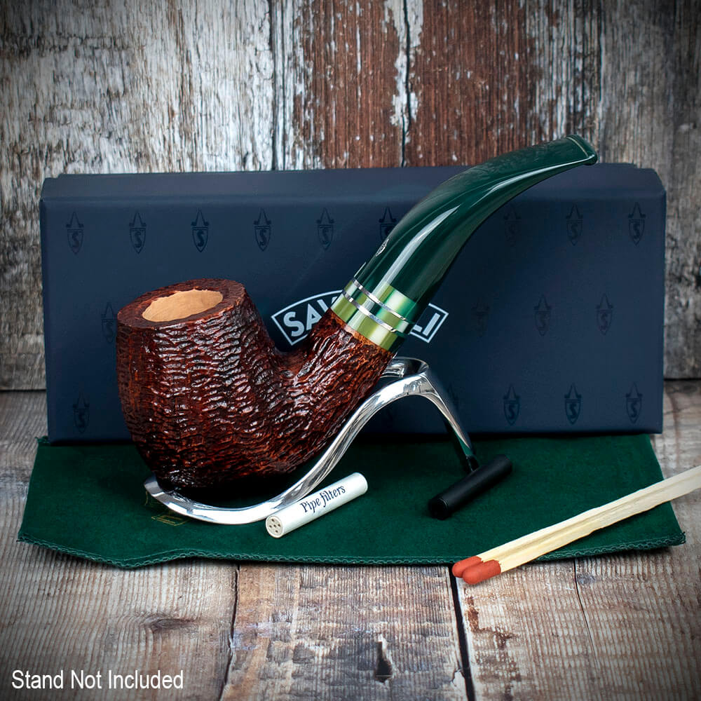 Savinelli Foresta Rusticated 616 - 6mm Briar Pipe