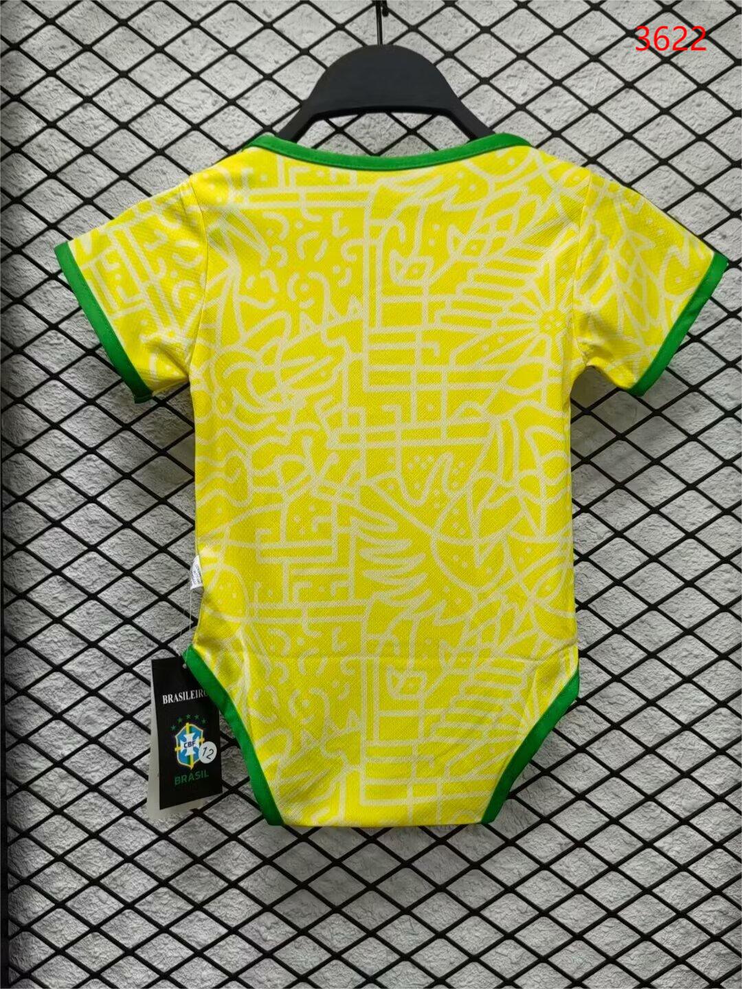 2024/25 Brazil National Team Baby Set 1:1 Thailand Quality
