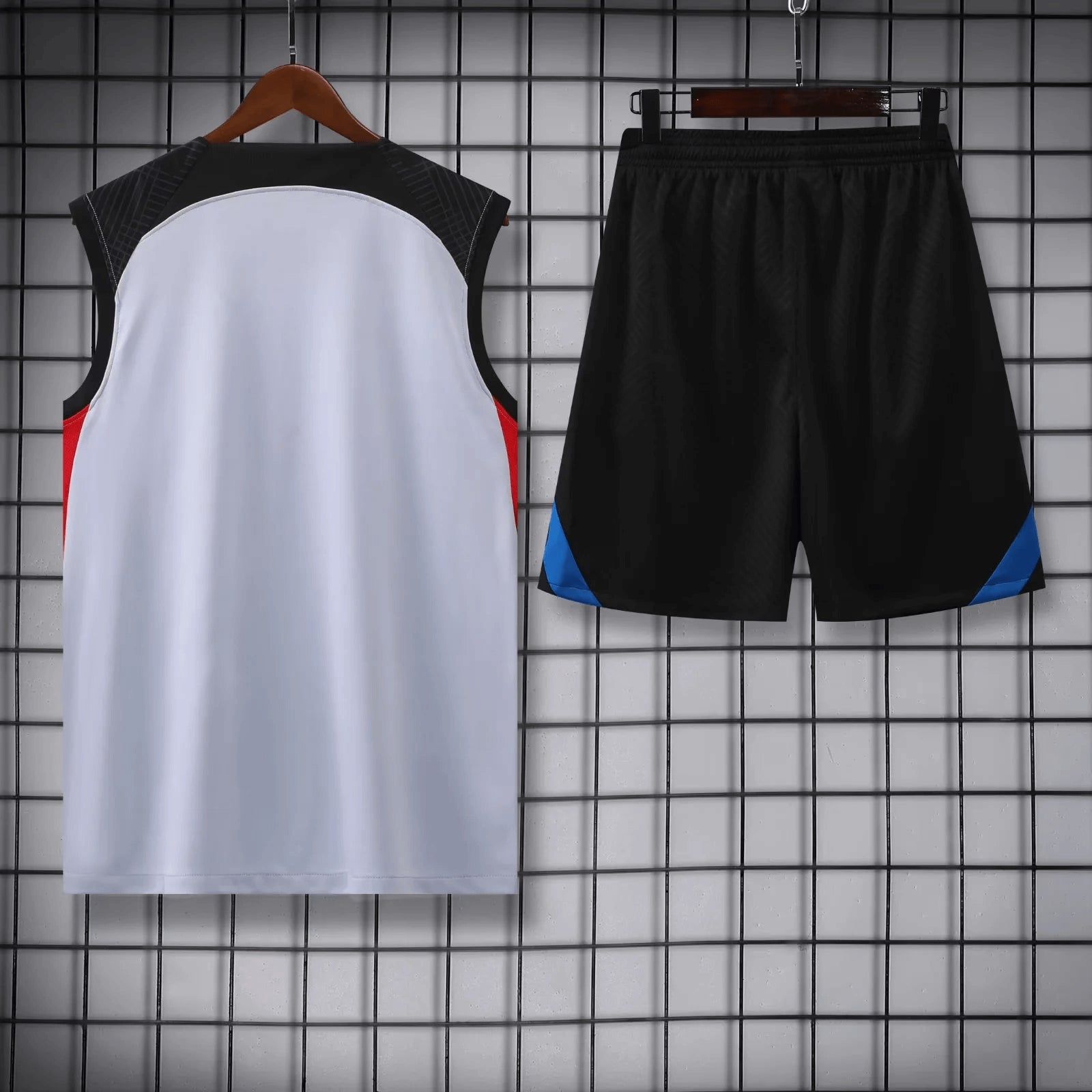 2023/2024 Barcelona pre-match training Wearr Jersey+Shorts 1:1 Thai Quality
