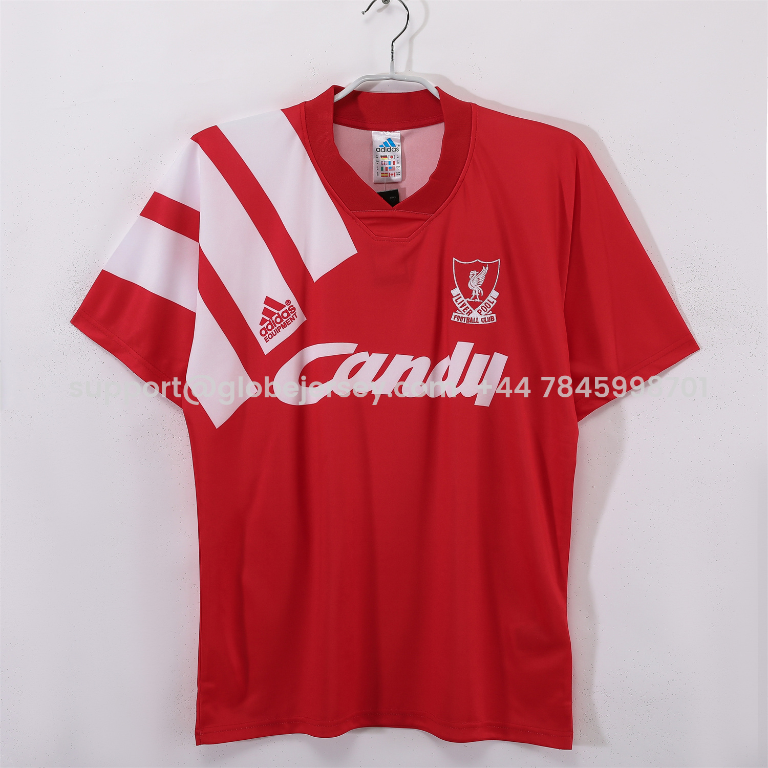 Retro Liver.pool 1991-92 Home Jersey