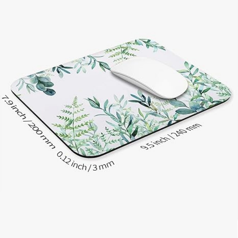 PADARTISAN Square Mouse Pad, Personalized Premium-Textured Custom Mouse Mat Design
