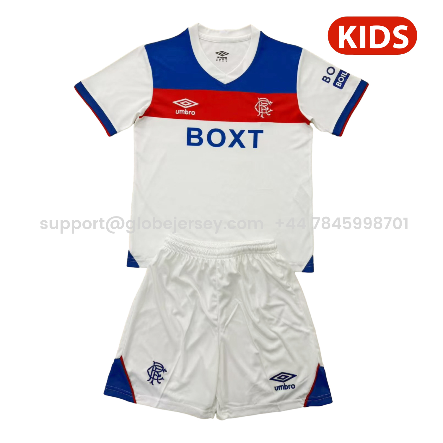 Glasgow Rangers 25-26 Away Kids Kit