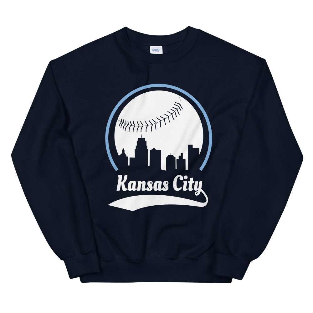 Unisex Kansas City Royals Baseball Crewneck Sweatshirt