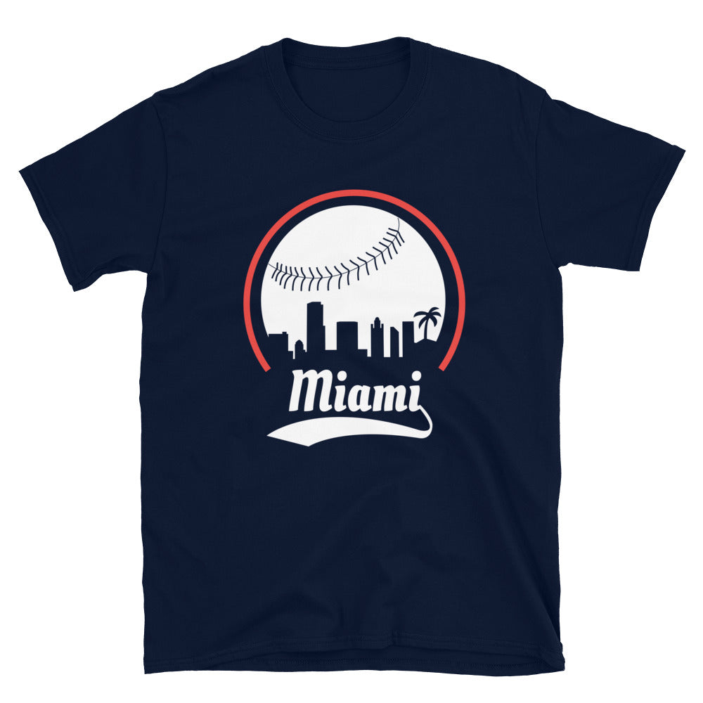 Unisex Miami Marlins Baseball Tee Shirt