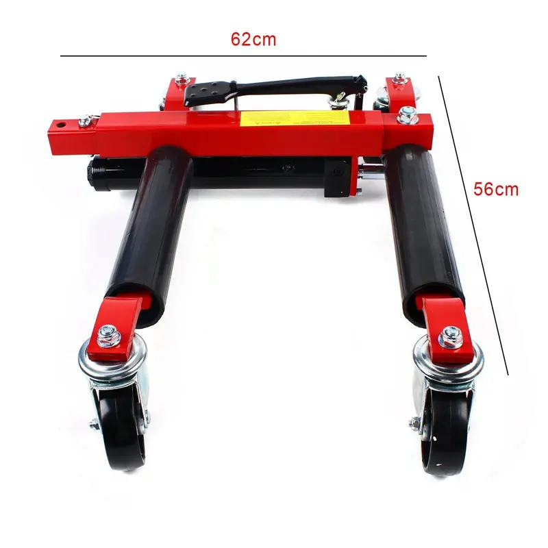 1500-Lb Hydraulic Wheel Dolly Jack – Precision Vehicle Positioning & Moving Hoist for Auto Shops