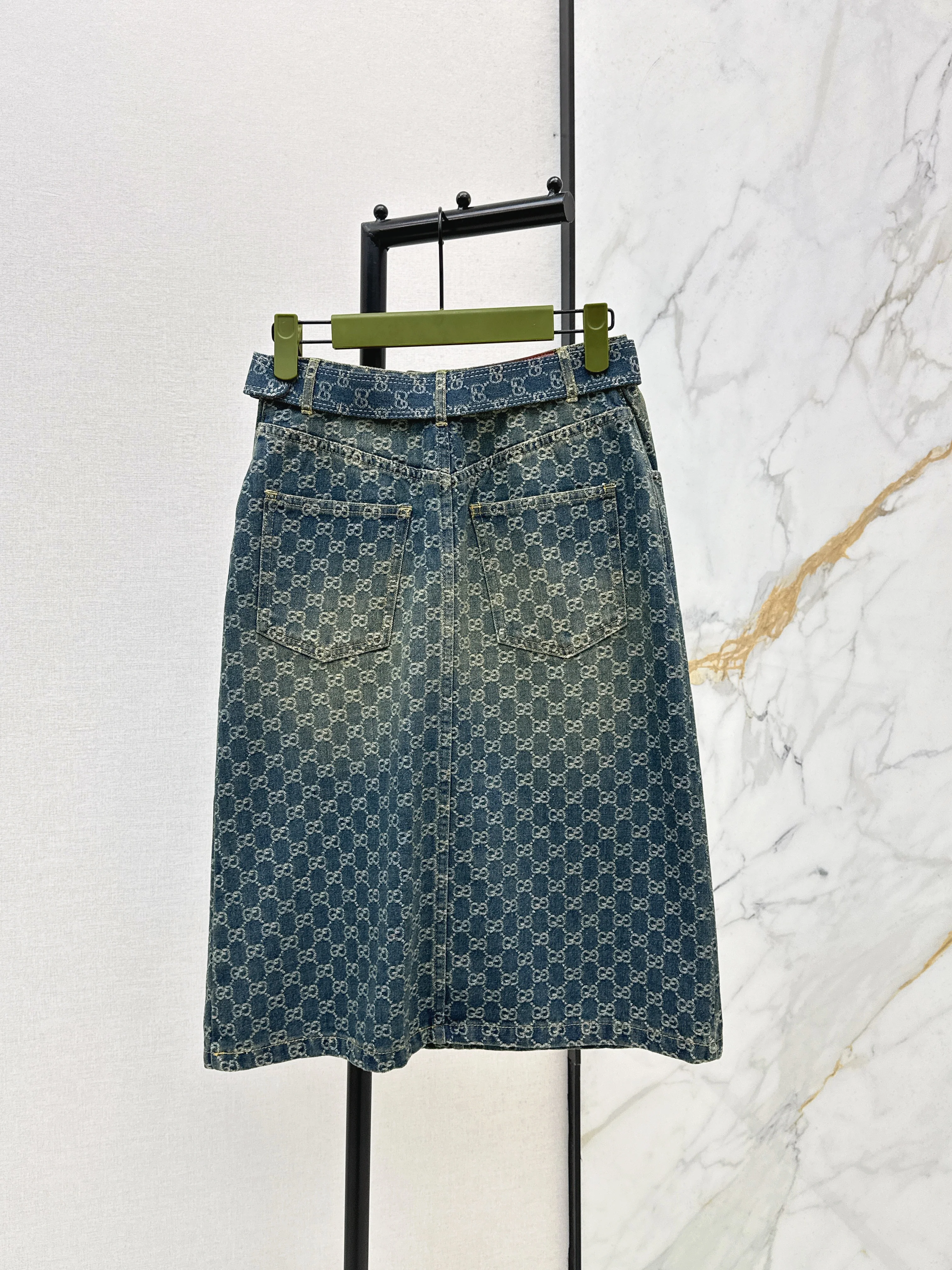 SS26 New Arrival: Jacquard Long Skirt