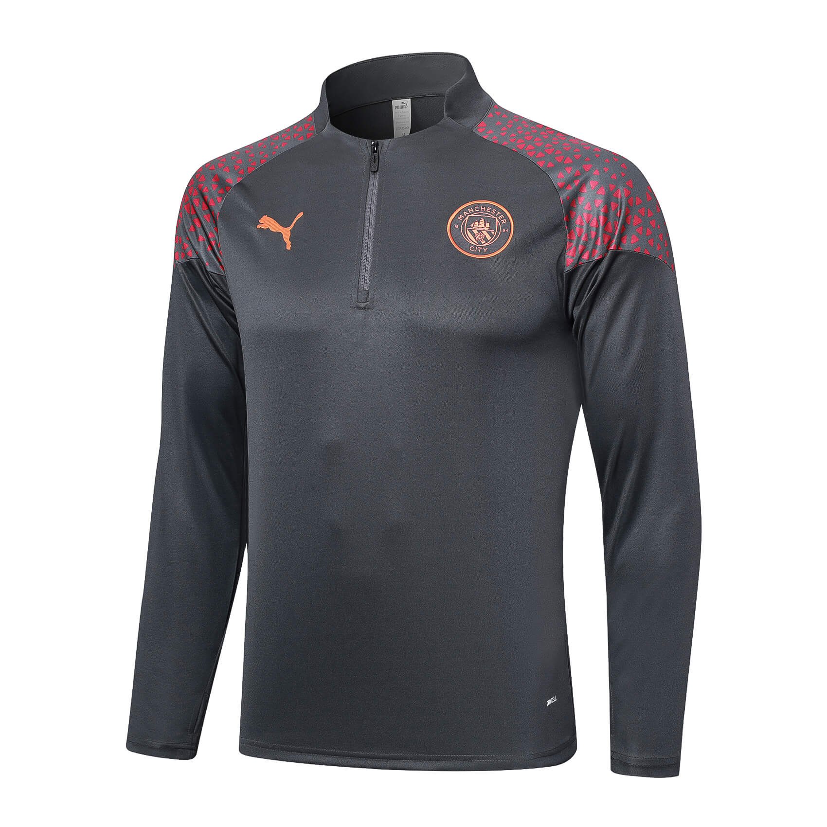 2023/2024 Manchester City long sleeves Training Suit Grey Football Shirt 1:1 Thai Quality