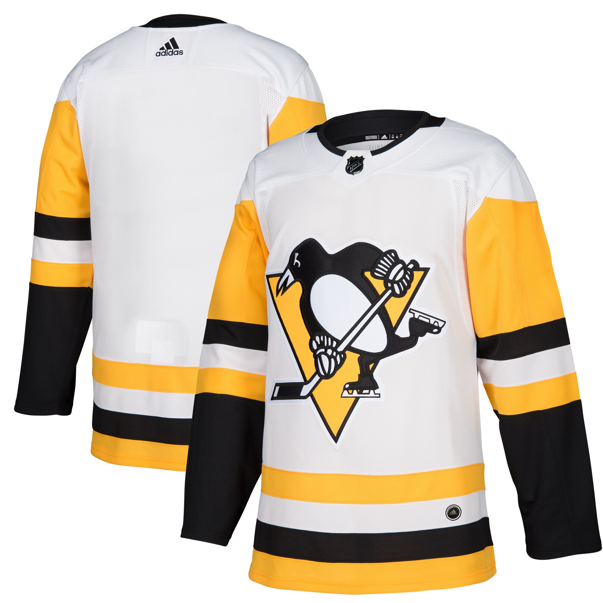 Pittsburgh Penguins  Away  Blank Jersey – White
