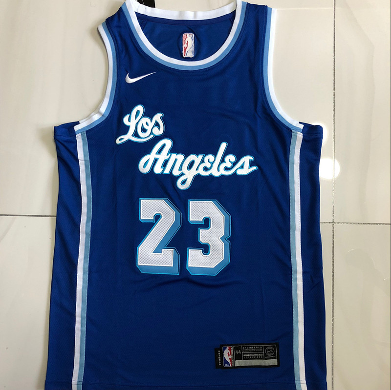 LeBron James Los Angeles Lakers  Blue 23 MN