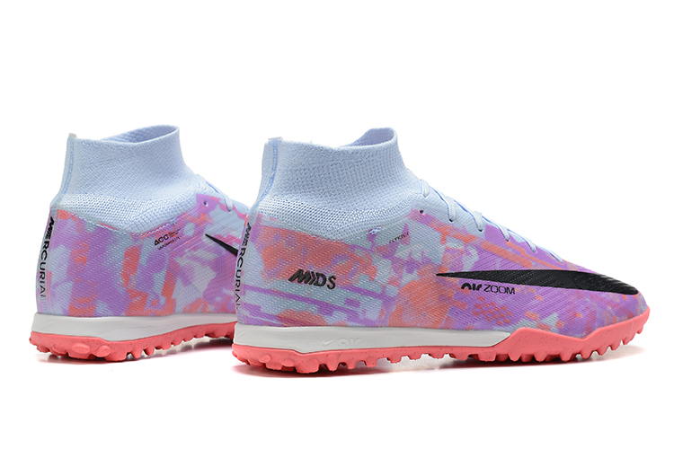 Assassin XV high-top fully knitted waterproof MD air cushion grass spike football shoes