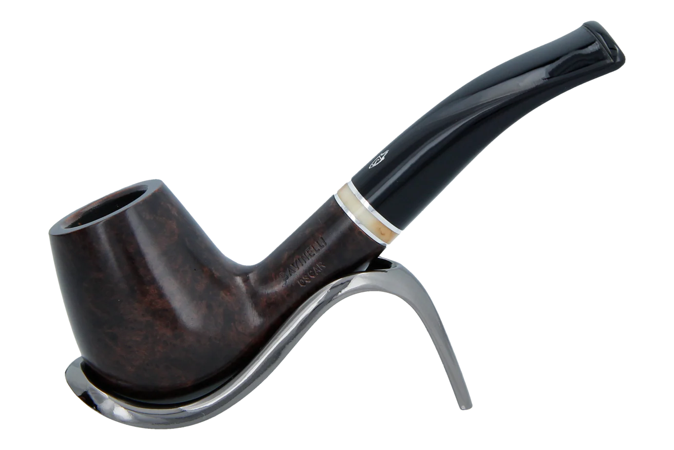 Savinelli Oscar Liscia Marrone Scuro 628 - Briar Pipe