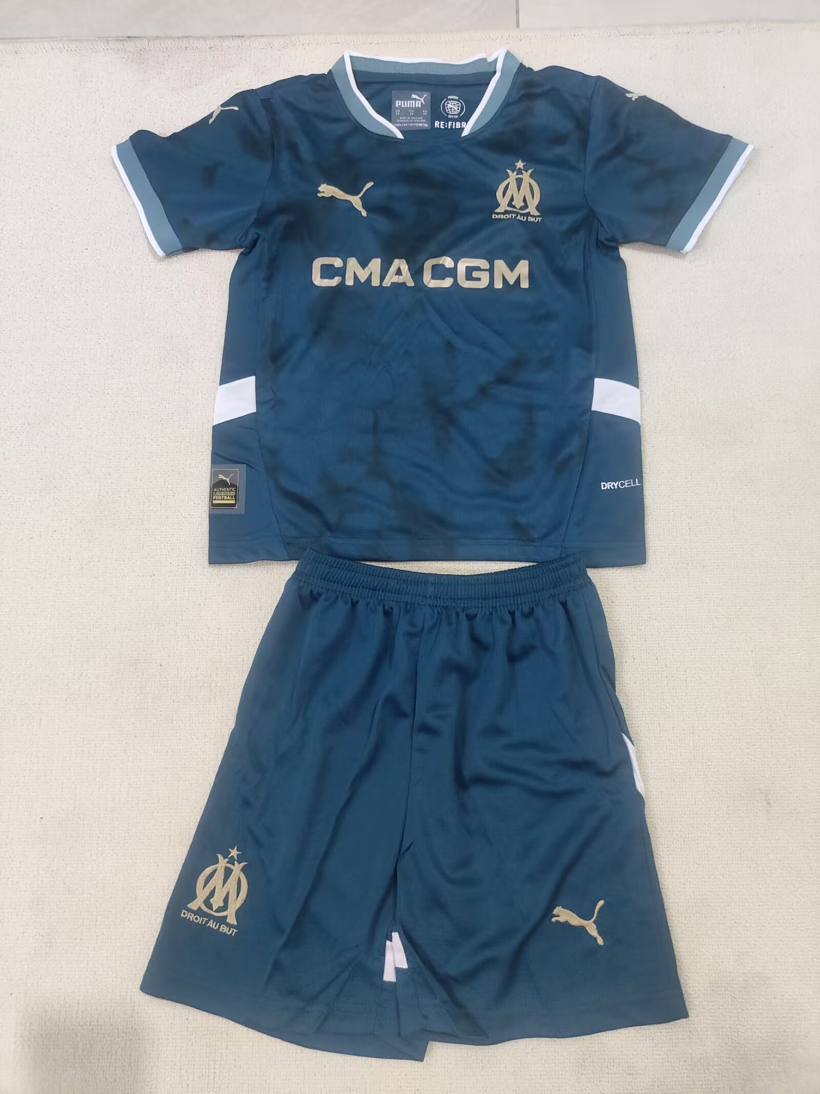 2024/25 Marseille Away Children's Jersey 1:1 Thai Quality