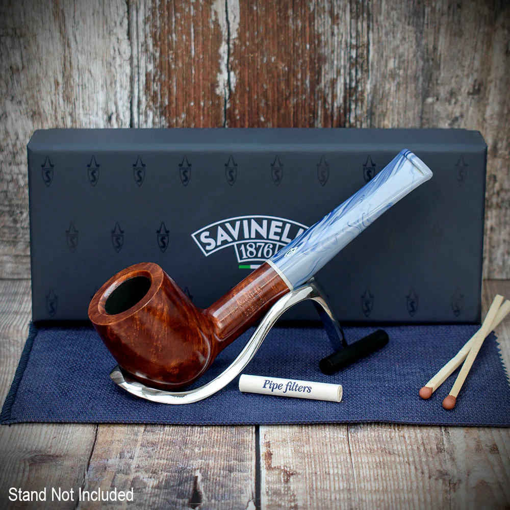 Savinelli Oceano Smooth 106 - 6mm Briar Pipe