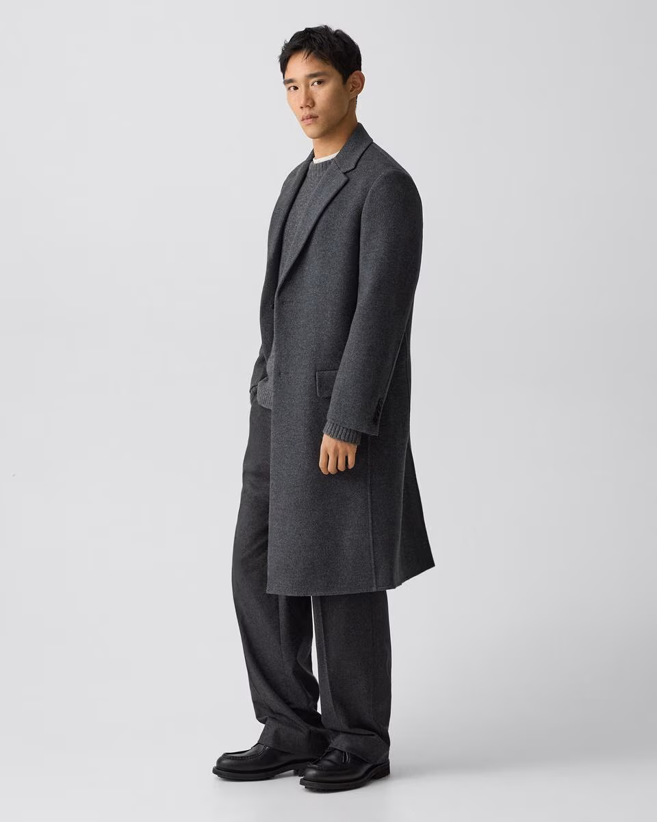 Two-Button Coat in Regal Coat