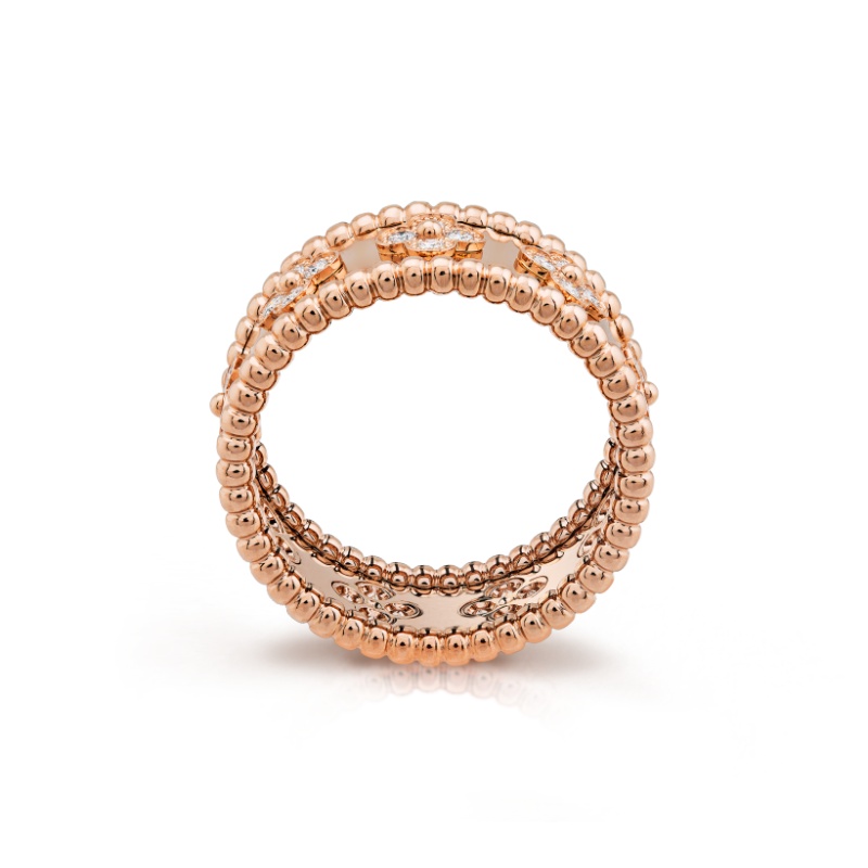 Perlee clovers ring, small model