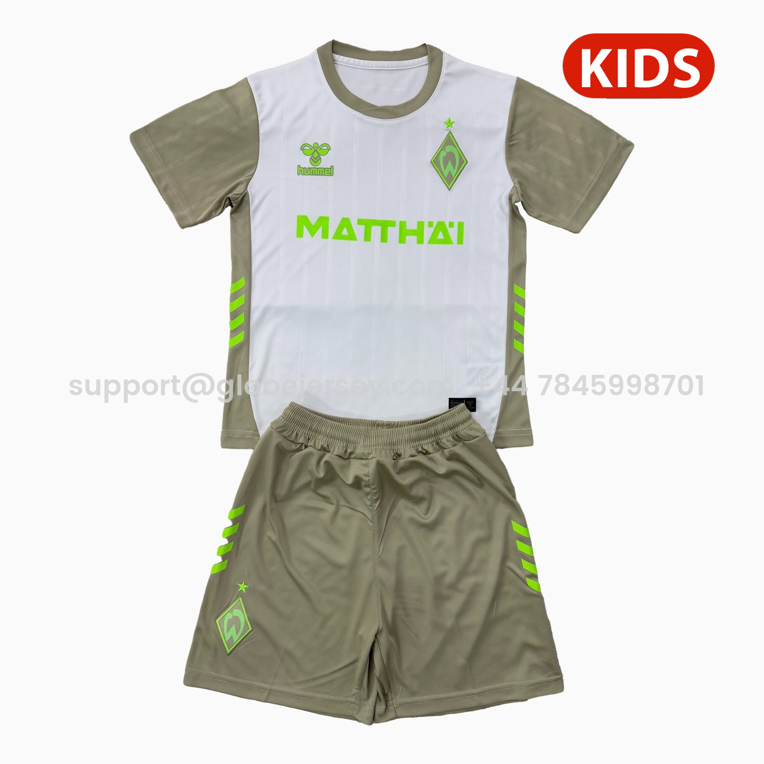 Werder Bremen 25-26 Away Kids Kit